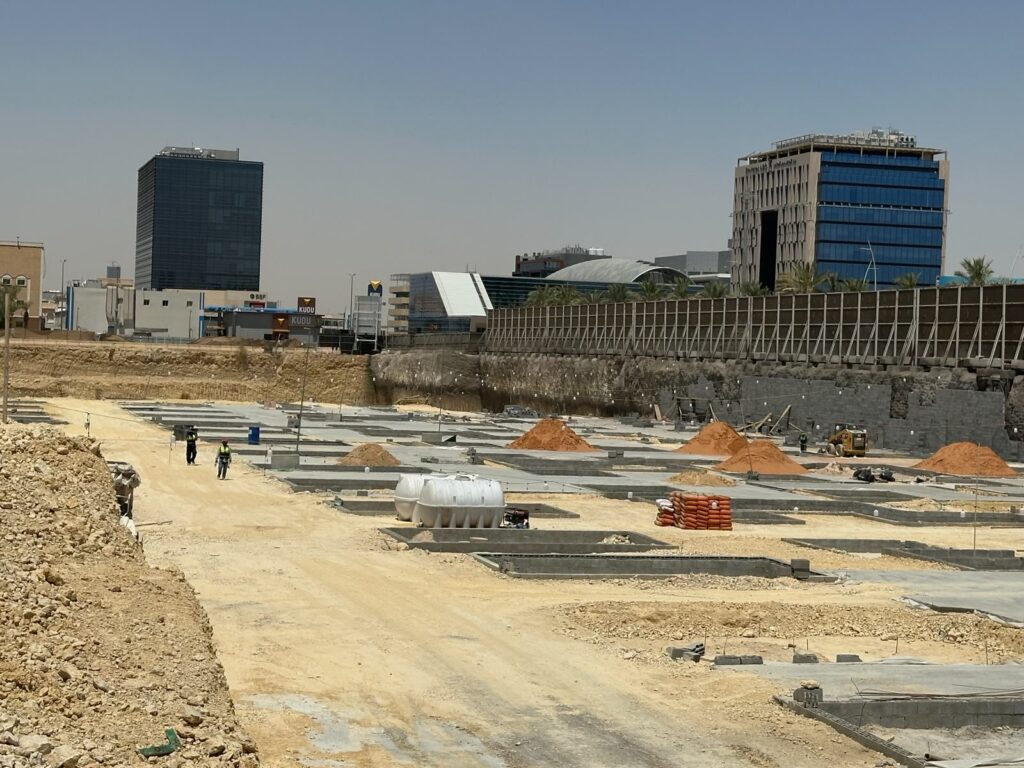 مشروع انشاء محلات تجارية رقبان